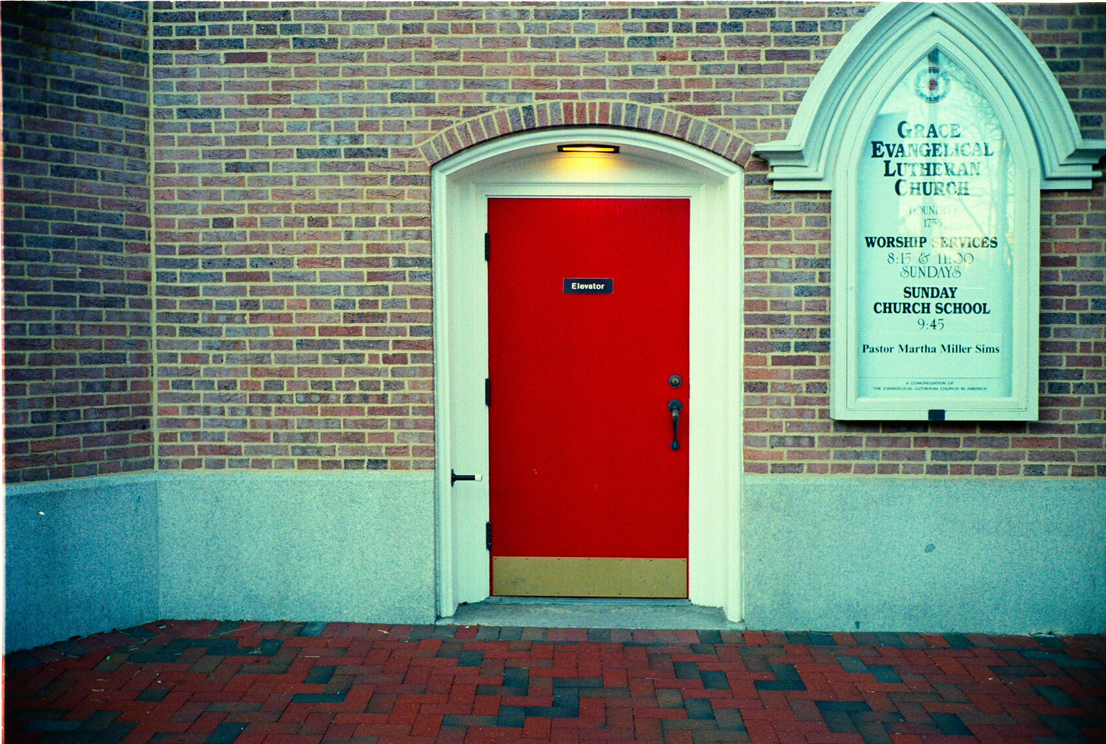 red door